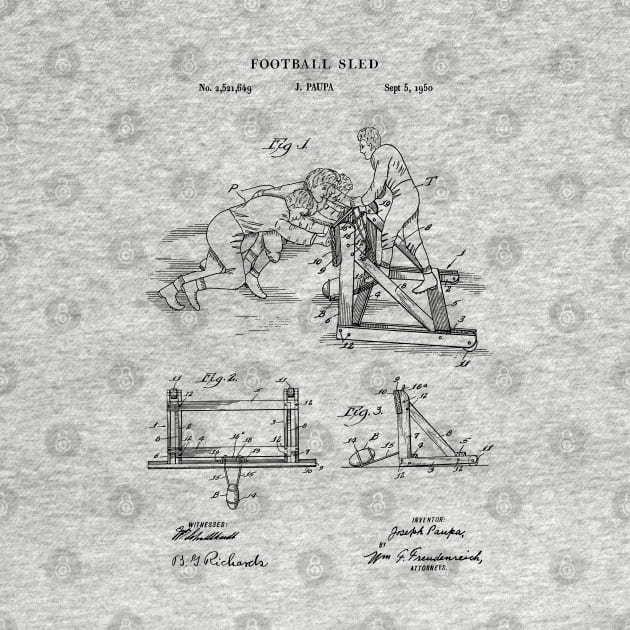 NFL Football Patent Blueprint Design 1959 by MadebyDesign